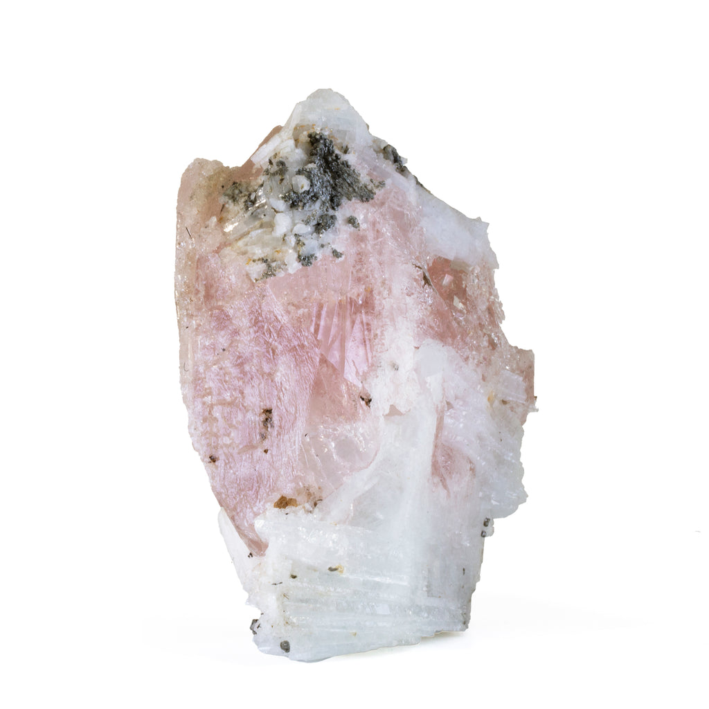 Morganite 3.76 inch 339 gram Natural Gem Crystal Specimen - Brazil - BBX-275 - Crystalarium