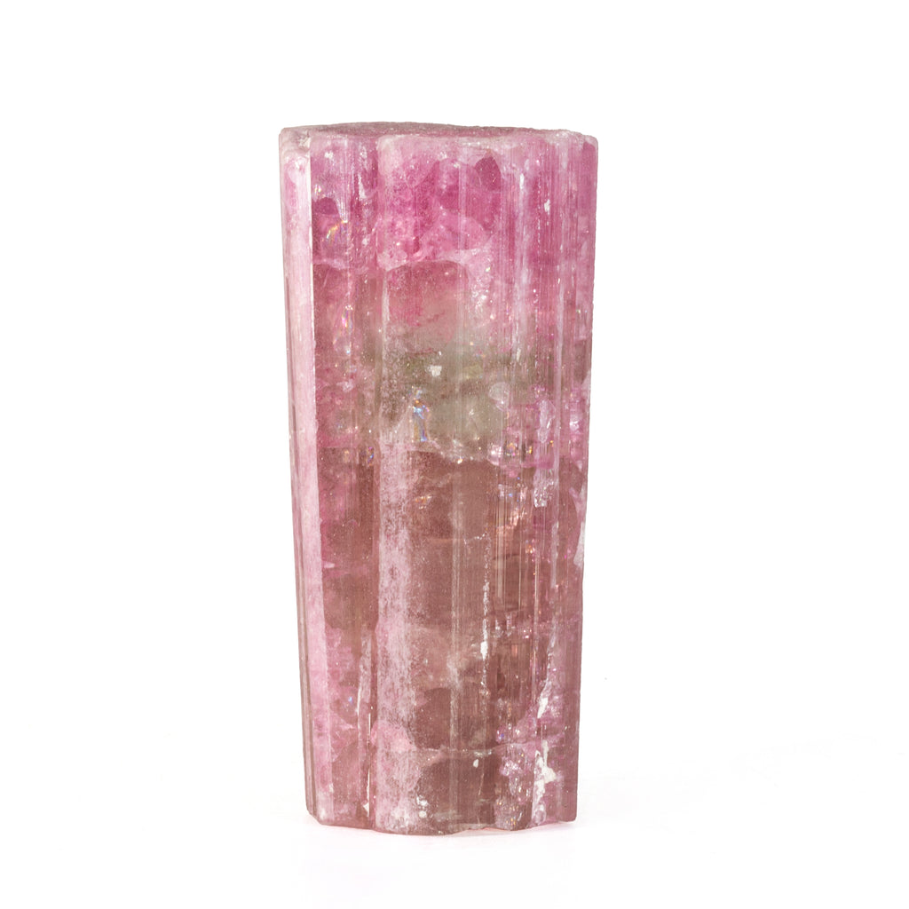 Watermelon Pink and Green Tourmaline 2.53 inch 81 gram Natural Gem Crystal - Brazil - PX-174 - Crystalarium