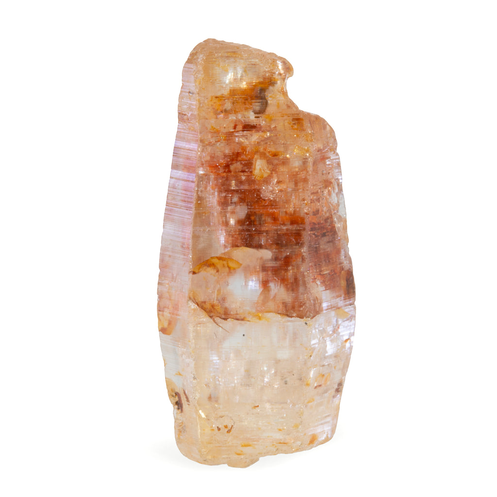 Golden Sapphire 24.9 mm 24 carat Natural Gem Crystal - Sri Lanka - EEX-324 - Crystalarium