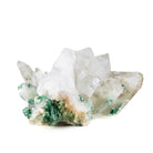 Quartz with Fuchsite 4.1 inch 358 gram Natural Crystal Cluster - Brazil - YX-411 - Crystalarium