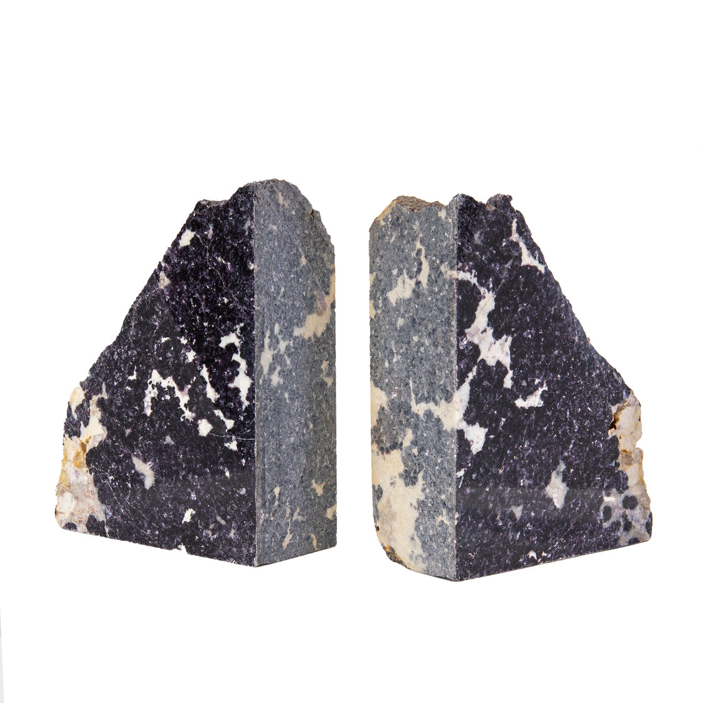 Lepidolite 6.75 inch Polioshed Crystal Bookends - Australia - GGR-009 - Crystalarium