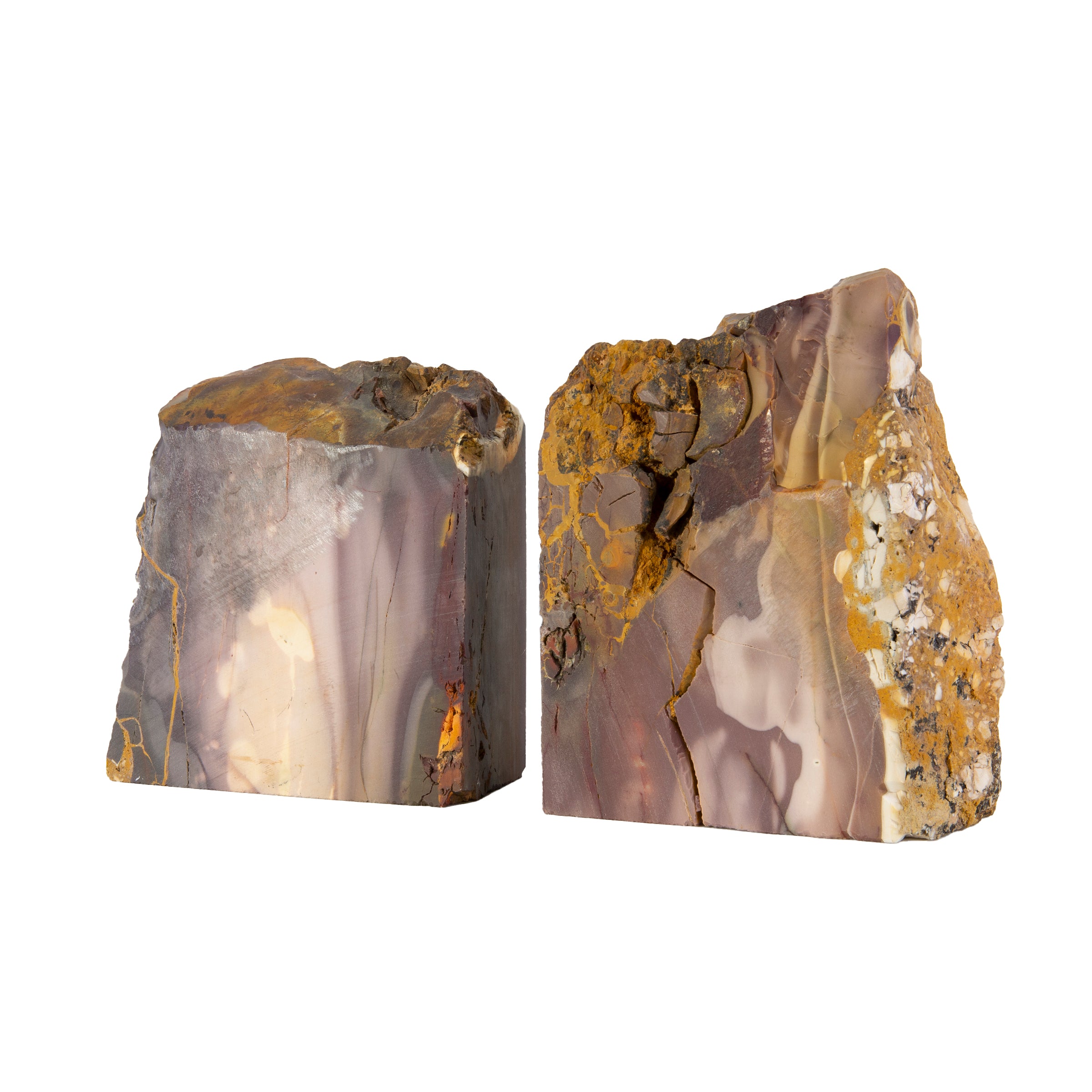 Mookaite 6.5 inch Polished Jasper Bookends - Australia - GGR-007 - Crystalarium