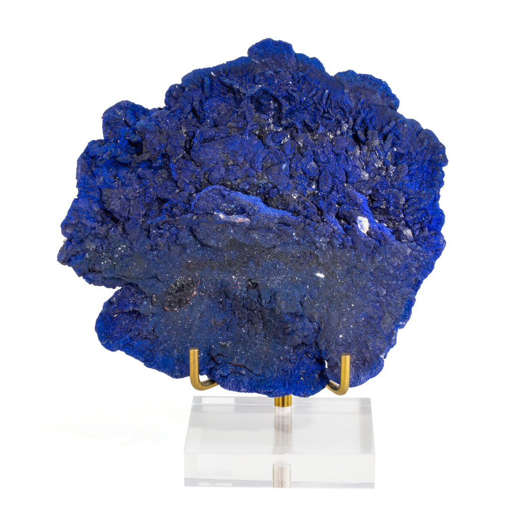 Azurite "Sun" 5.26 inch Natural Crystal Specimen - Australia - BBX-210 - Crystalarium