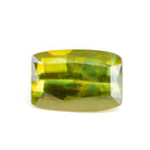 Sphene 8.5 carat Green Faceted Cushion Gemstone - 19-066 - Crystalarium