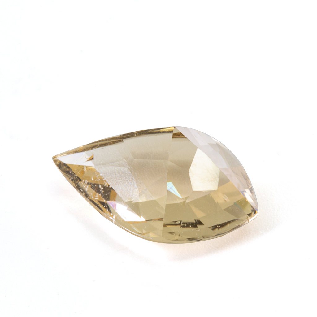 Champagne Beryl 9.46 carat Freeform Faceted Gemstone - 19-029 - Crystalarium