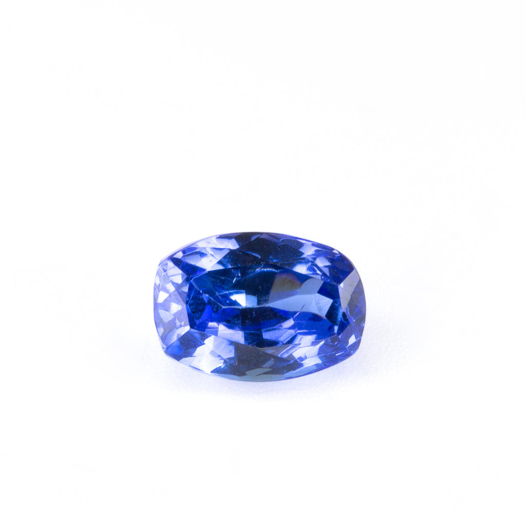 Tanzanite 3.66 carat Facet Cushion Gemstone - 14-037 - Crystalarium