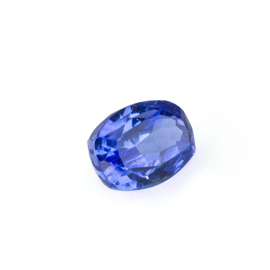 Tanzanite 3.66 carat Facet Cushion Gemstone - 14-037 - Crystalarium