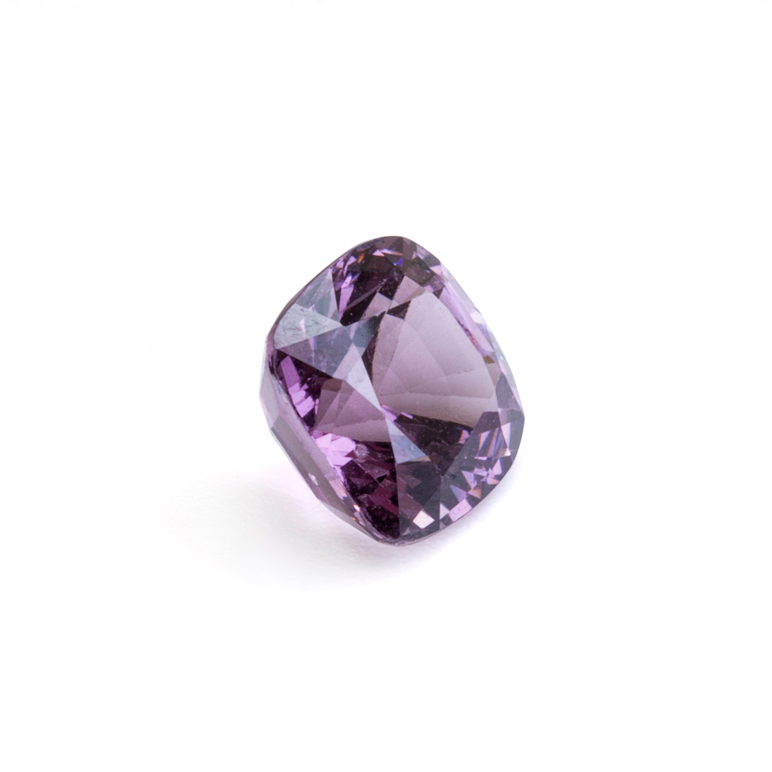 Purple Spinel 3.73 carat Cushion Cut Faceted Gemstone - 23-014 - Crystalarium