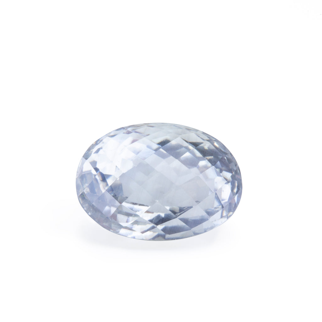 Sillimanite 6.92 carat Faceted Oval Gemstone - 18-052 - Crystalarium