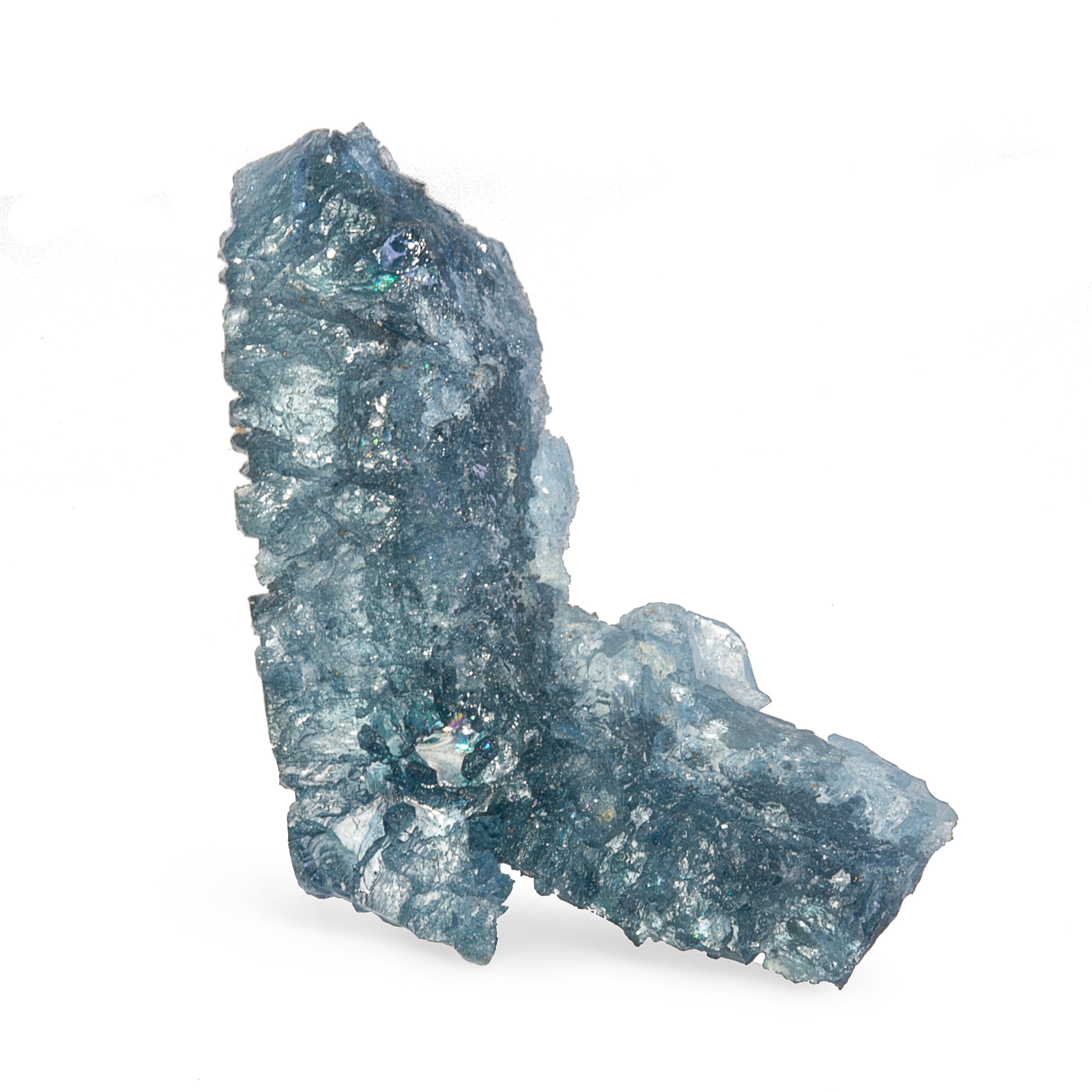 Blue Beryl- Rare Cesium Rich 34 carat Blue Beryl Etched Natural Crystal - Afghanistan - JJX-168 - Crystalarium