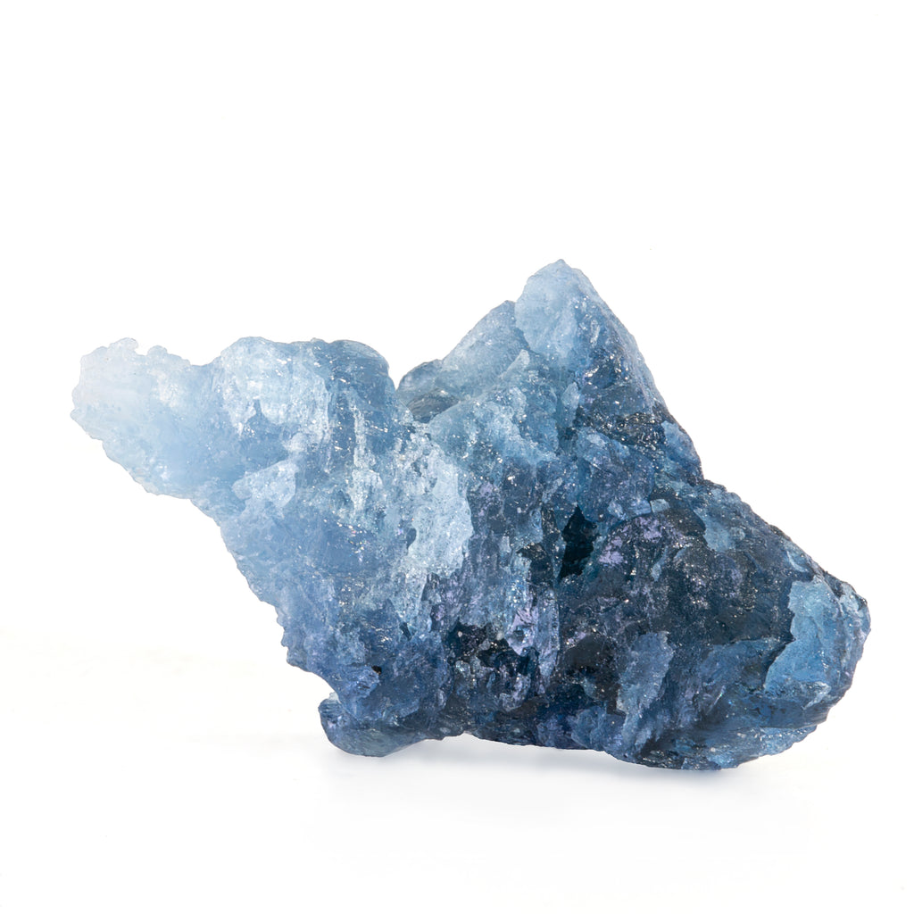 Blue Beryl- Rare Cesium Rich Blue Beryl 47 carat Etched Natural Crystal - Afghanistan - JJX-169 - Crystalarium