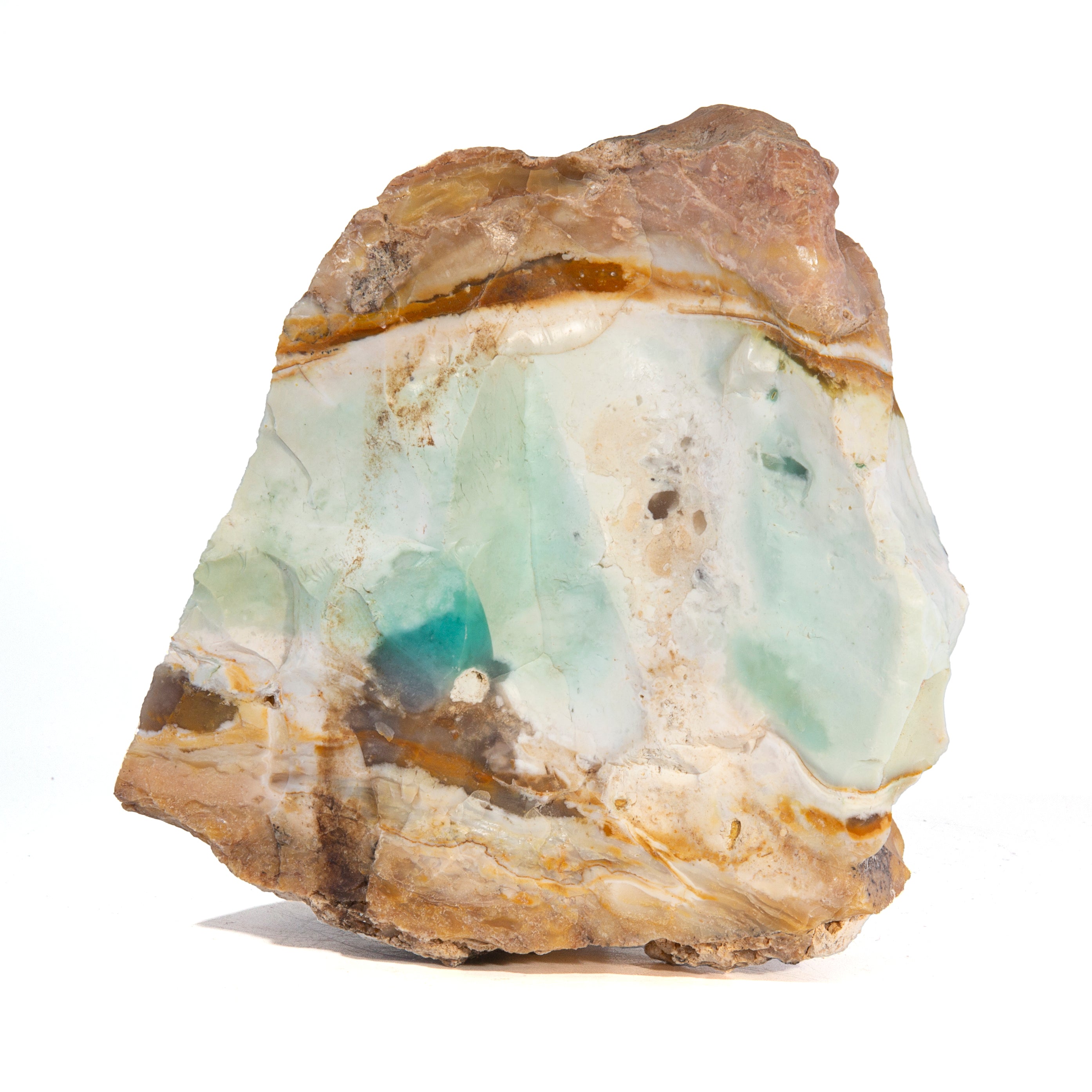 Blue Opal 5.75 inch 2.79 lb Natural Crystal Specimen - Indonesia - GGX-070 - Crystalarium