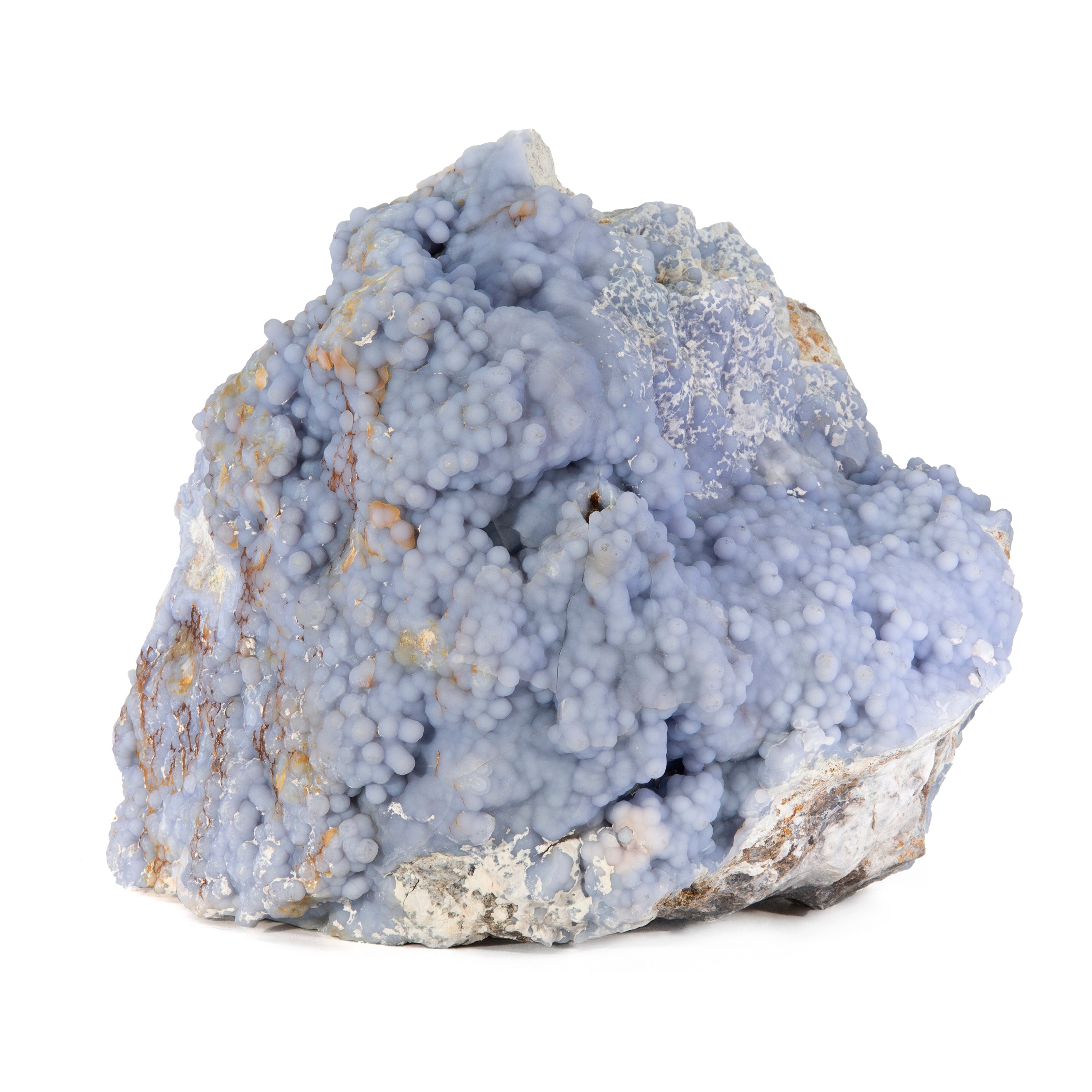 Blue Chalcedony 36.9 lb 10 inch Natural Botryoidal Specimen - HHX-177 - Crystalarium