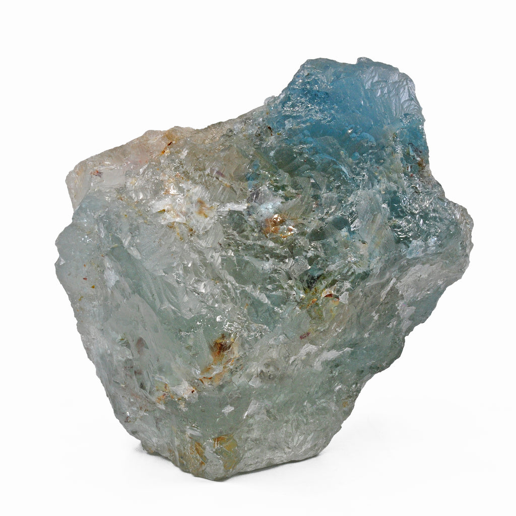 Large Blue Topaz 7.8 inch 13.3 lbs Natural Gem Crystal - Brazil - CCX-263 - Crystalarium