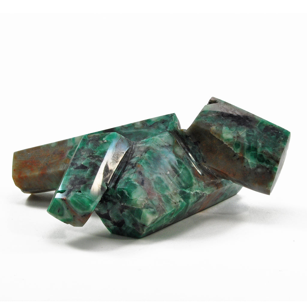 Emerald in Matrix 5.15 inch 406.3 gr Freeform Polished Natural Crystal Cluster - Brazil - DDH-090 - Crystalarium