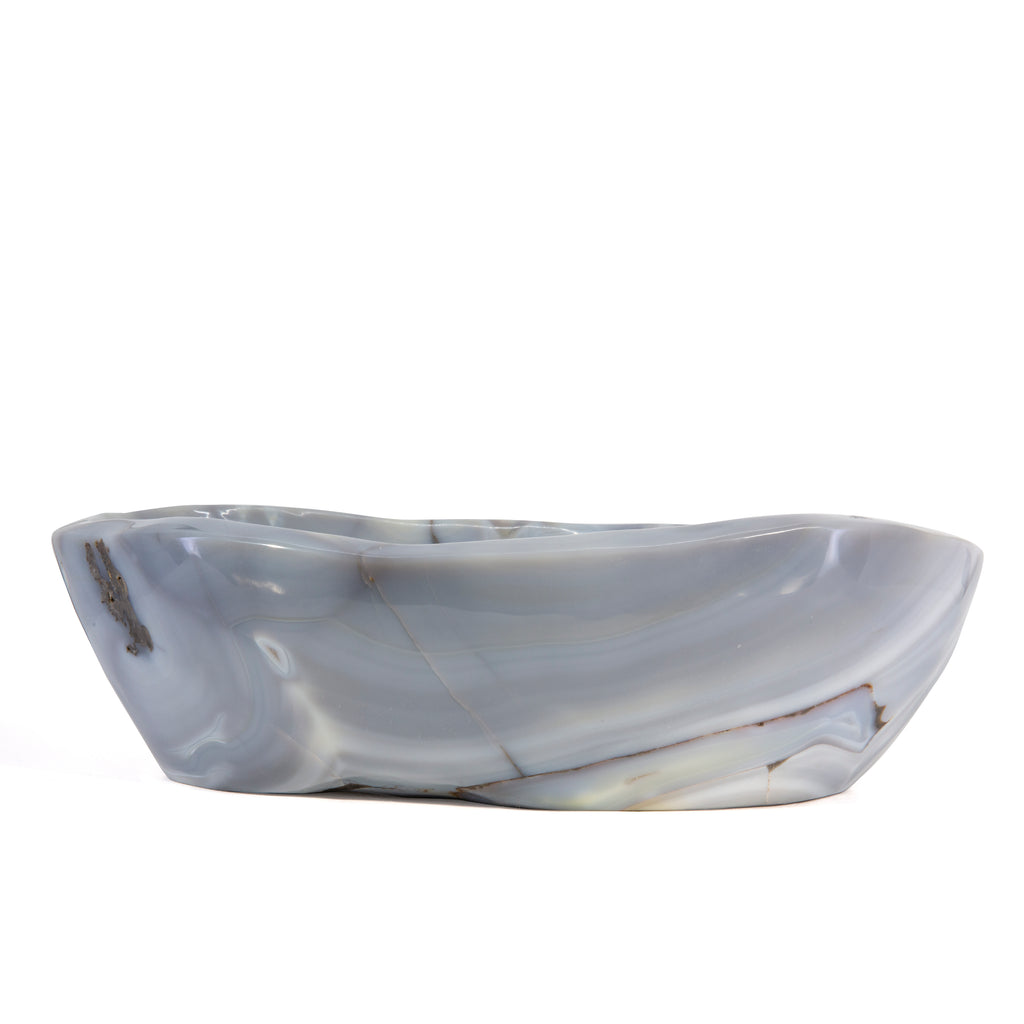Agate 13.2 inch 16.5lb Freeform Crystal Bowl - Madagascar - JJR-006 - Crystalarium