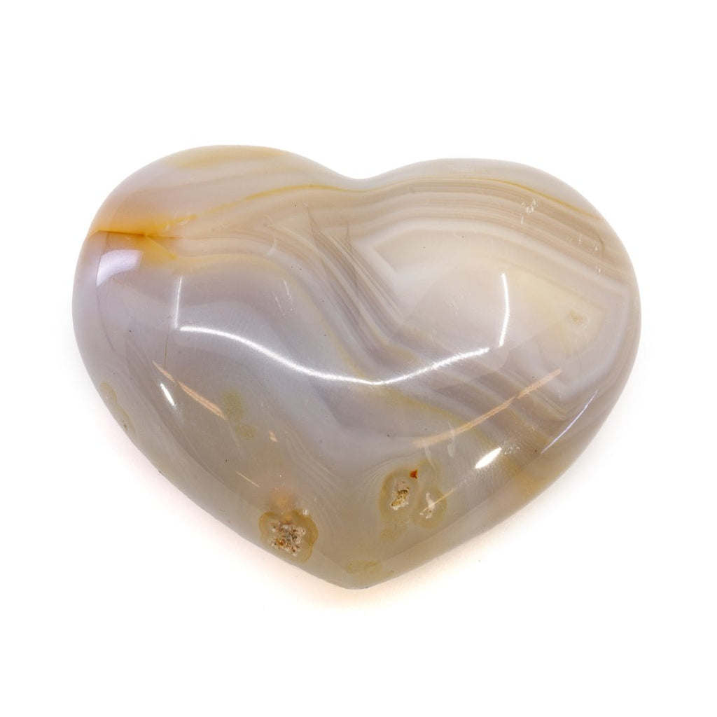 Agate Medium Heart - JJT-021 - Crystalarium