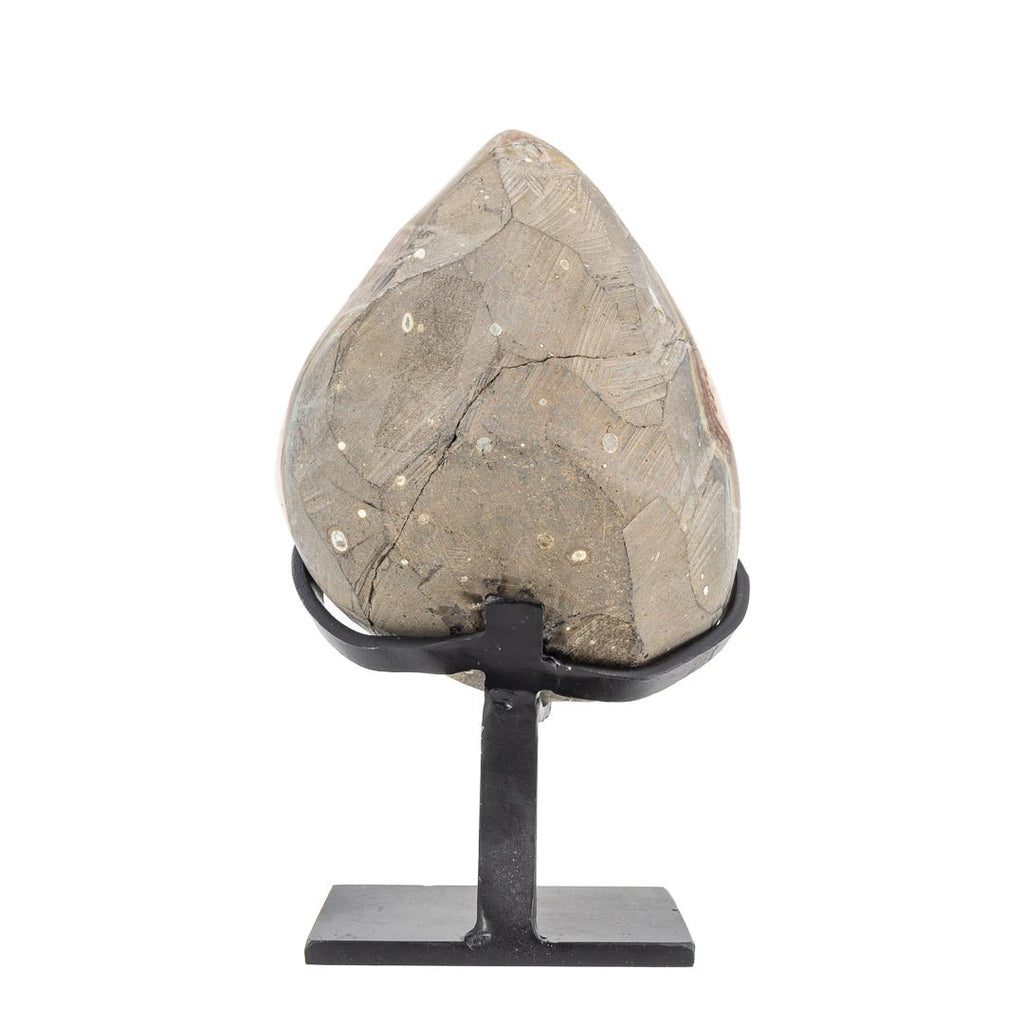 Amethyst 9.7 Inch 6.17lb Natural Crystal Geode on Stand - Uruguay - KKX-154 - Crystalarium