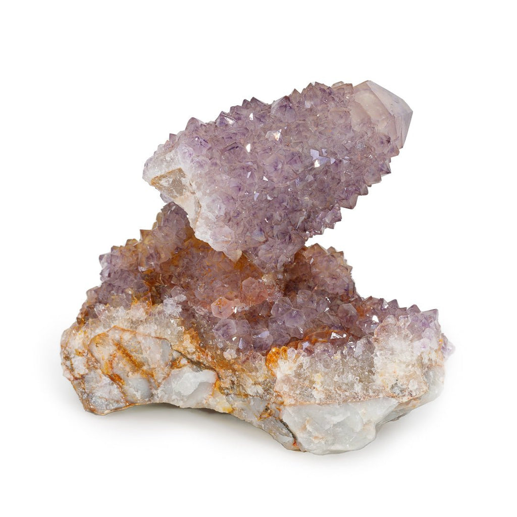 Amethyst "Spirit Quartz" 3.5 Inch 314.7 Gram Natural Crystal Cluster - South Africa - KKX-088 - Crystalarium