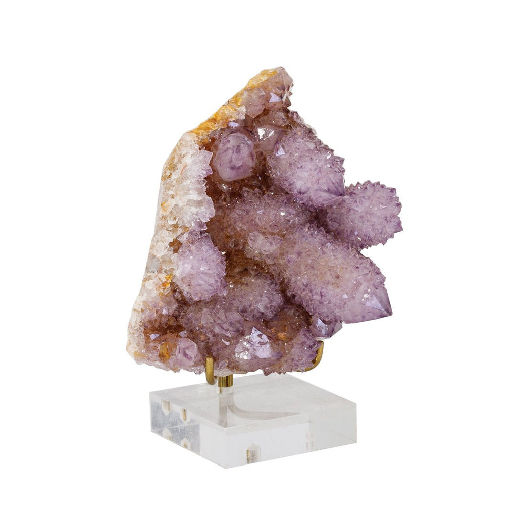 Amethyst "Spirit Quartz" 3.5 Inch 240.7 Gram Natural Crystal Cluster - South Africa - KKX-089C - Crystalarium