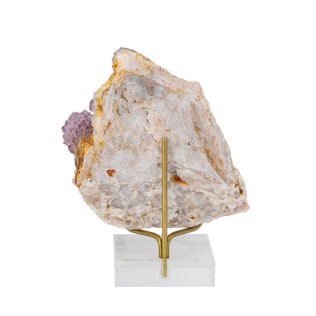 Amethyst "Spirit Quartz" 3.5 Inch 240.7 Gram Natural Crystal Cluster - South Africa - KKX-089C - Crystalarium