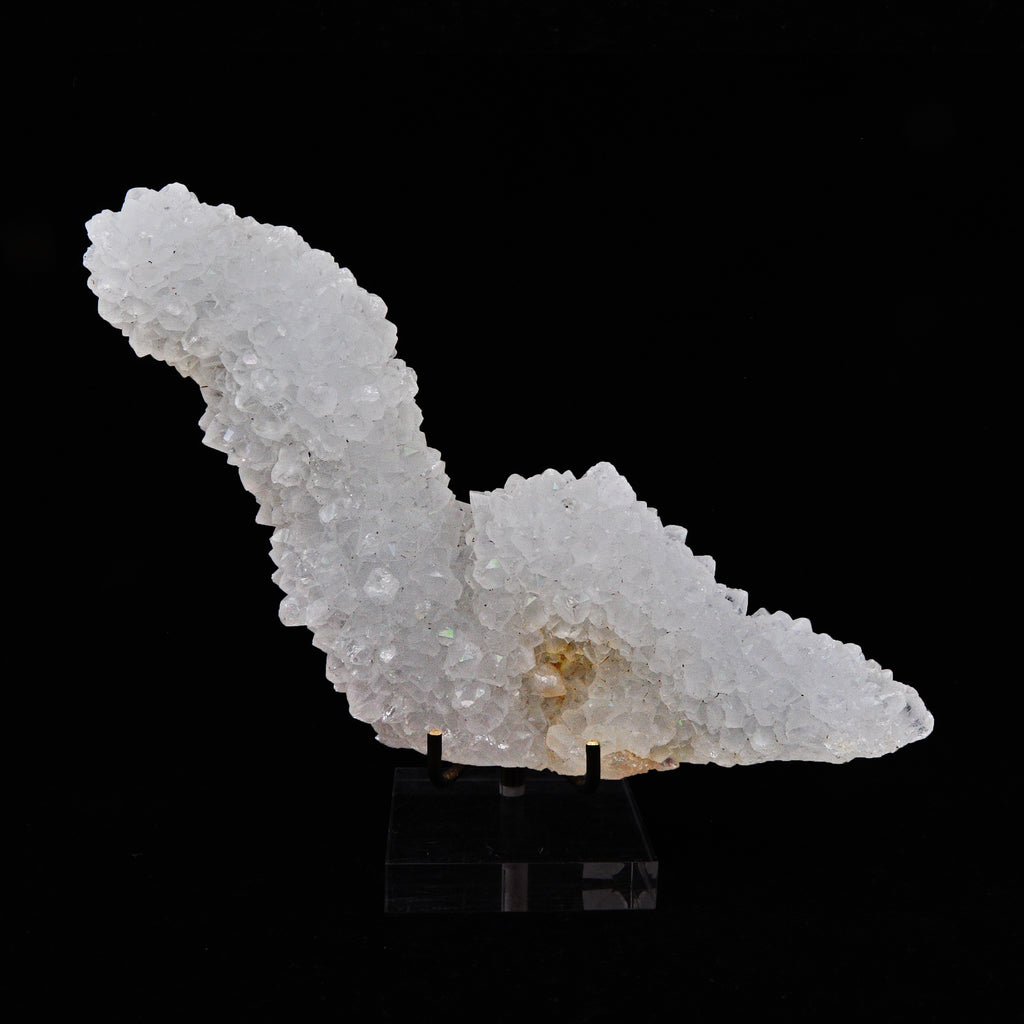 Quartz - Natural '' Anandalite '' Rainbow Quartz Stalactite Crystal Specimen - India - YX-209 - Crystalarium