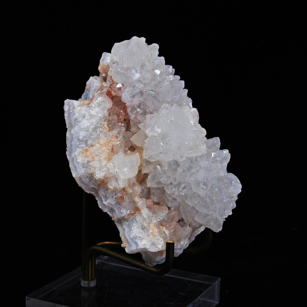 Quartz - Natural Iridescent Anandalite Quartz Stalactite Crystal - India - YX-256 - Crystalarium