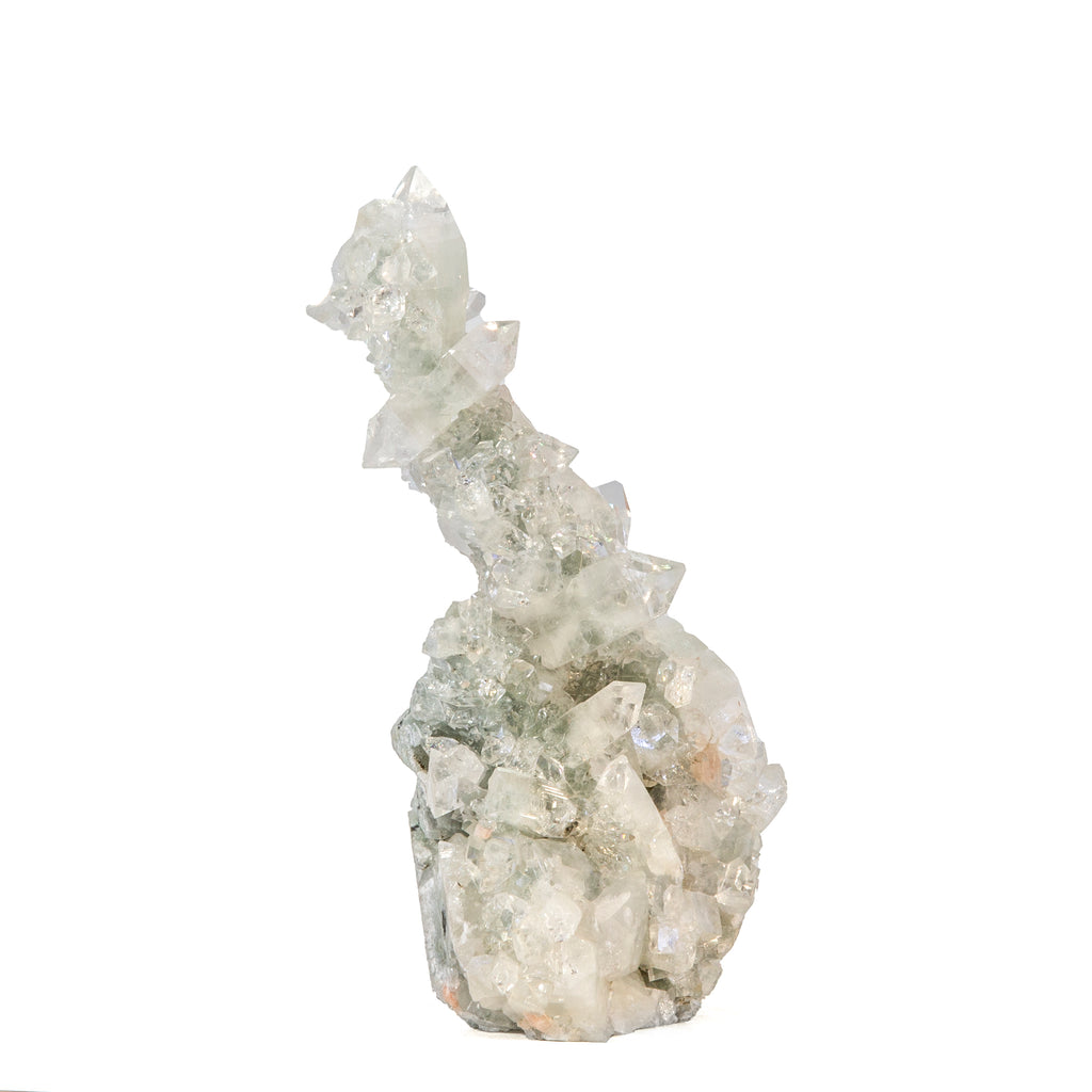 Apophyllite with Stilbite 8.5 Inch 2lb Natural Crystal - India - JJX-261 - Crystalarium