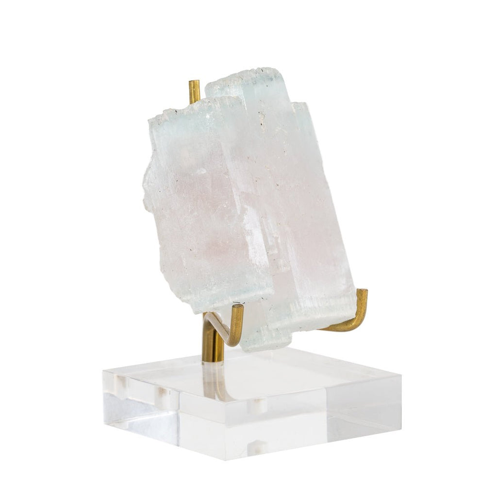 Aquamarine and Morganite 2.2 Inch 89.68 Gram Natural Gem Crystal - KKX-411 - Crystalarium