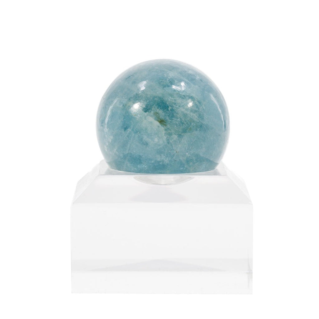 Aquamarine 1.11 Inch 32.85 Gram Polished Crystal Sphere - KKL-105 - Crystalarium