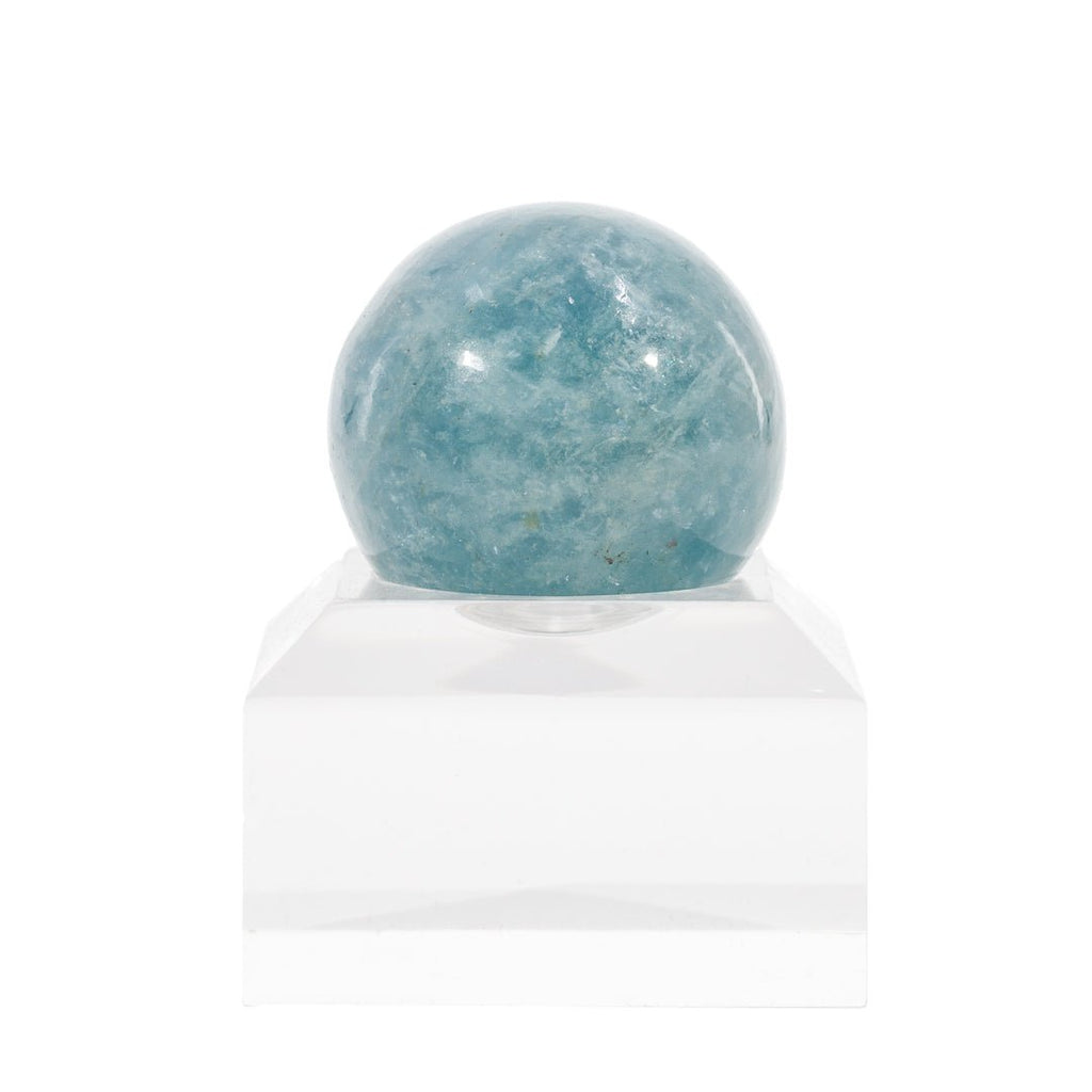 Aquamarine 1.11 Inch 32.85 Gram Polished Crystal Sphere - KKL-105 - Crystalarium