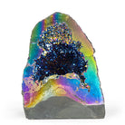 Aura Quartz 8.9 Inch 15.35lb Crystal Geode - Brazil - KKX-315 - Crystalarium