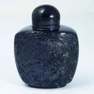 Green Tourmaline 4.17 inch 1.24 lbs Dragon Carving Perfume Bottle - AAR-017 - Crystalarium