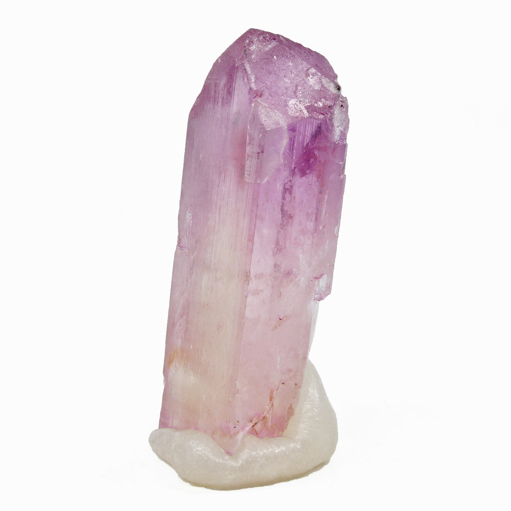 Large Kunzite 7.6 inch 3.9 lbs Natural Gem Crystal - VX-219 - Crystalarium