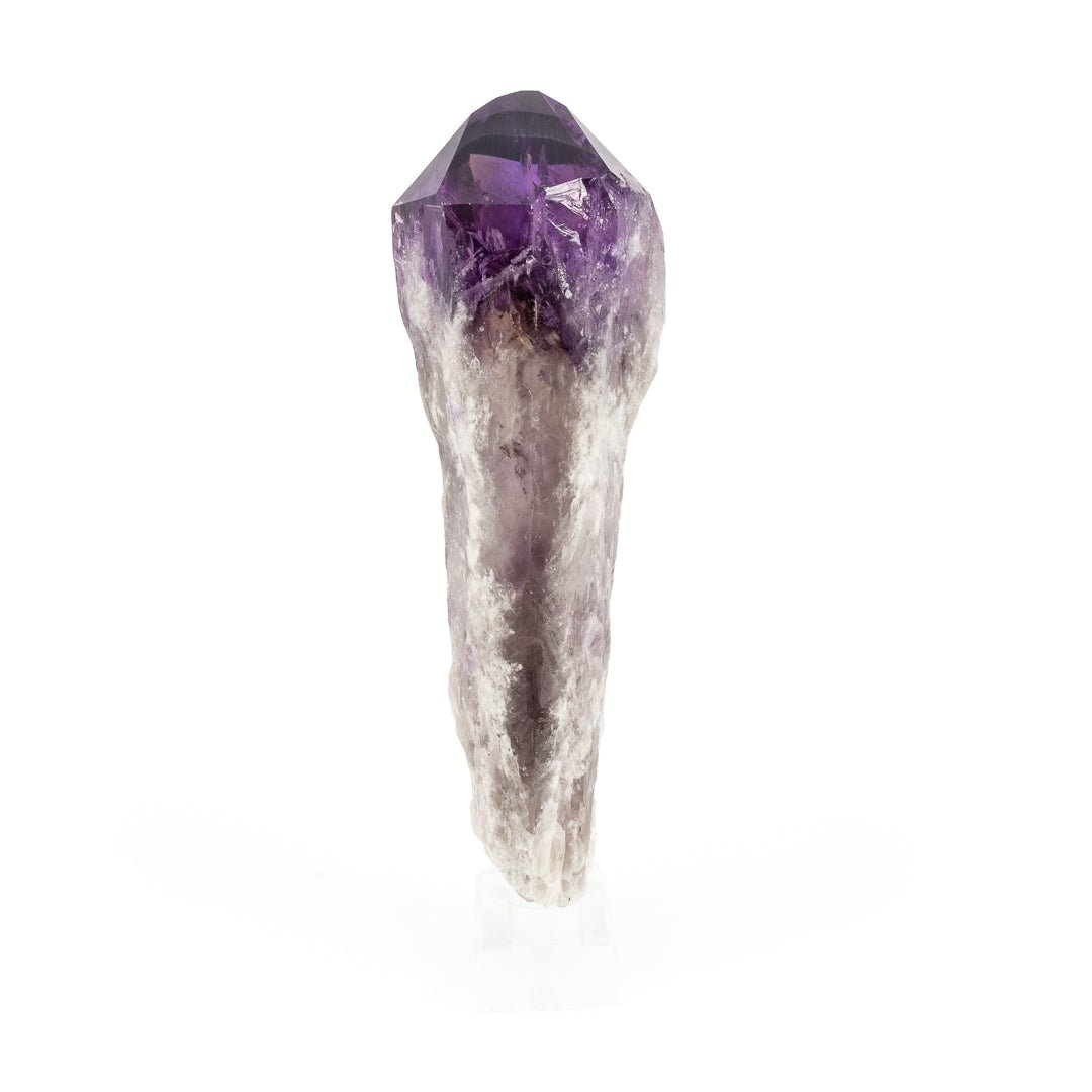 Amethyst 9 Inch 1.9lb Natural Crystal Point - Bahia, Brazil - LLX-096A - Crystalarium