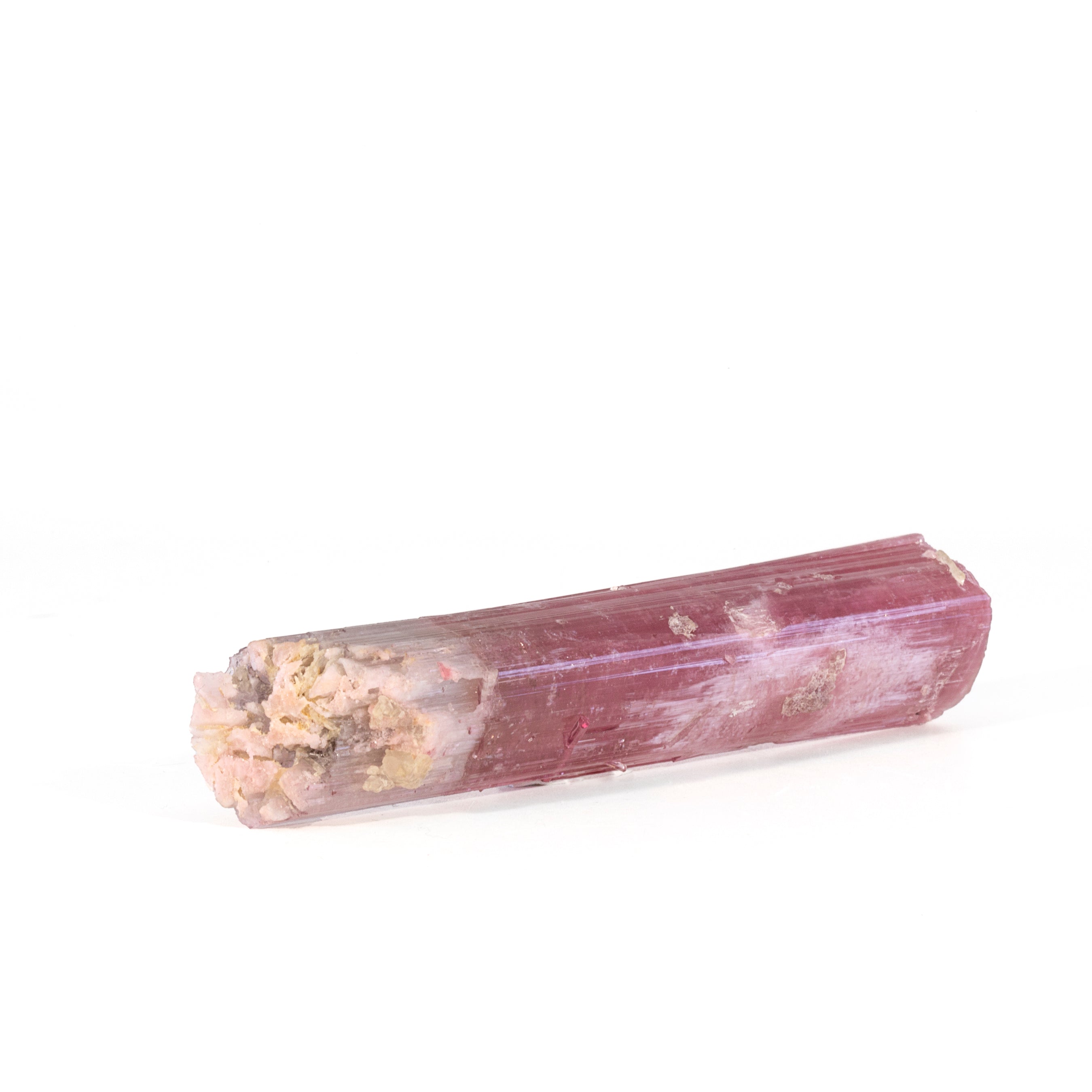 Cat's Eye Pink Tourmaline 69.4 grams 3.8 inch Natural Crystal - Himalaya Mine, San Diego, California, USA - JJX-003 - Crystalarium