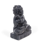 Black Aventurine 6.1 Inch 2.92lb Hand Carved Natural Crystal Buddha - KKF-001 - Crystalarium