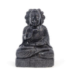 Black Aventurine 6.1 Inch 2.92lb Hand Carved Natural Crystal Buddha - KKF-001 - Crystalarium