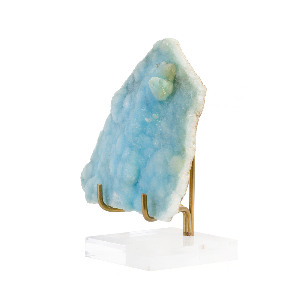 Blue Aragonite 3.9 Inch 251 Gram Natural Crystal - China - BBX-543 - Crystalarium