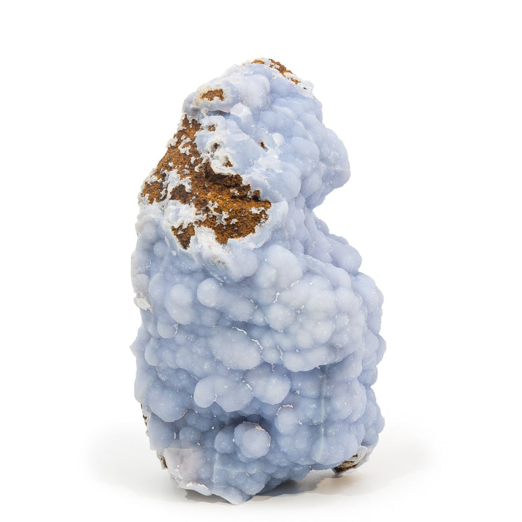 Blue Chalcedony 6.8 Inch 3.75lb Natural Botryoidal Crystal Specimen - Peru - LLX-028 - Crystalarium