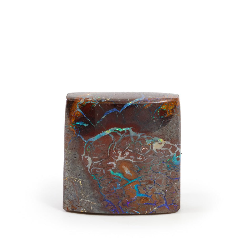 Boulder Opal 21.9mm 57.5 Carat Gemstone Cabochon - EEV-045 - Crystalarium