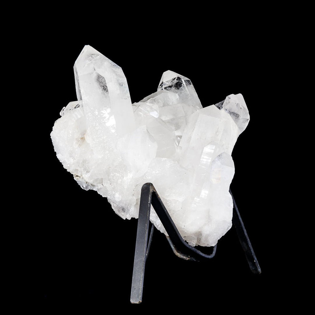 Quartz 11.5 Inch 12.54lb Natural Crystal Cluster - Brazil - KKX-055 - Crystalarium