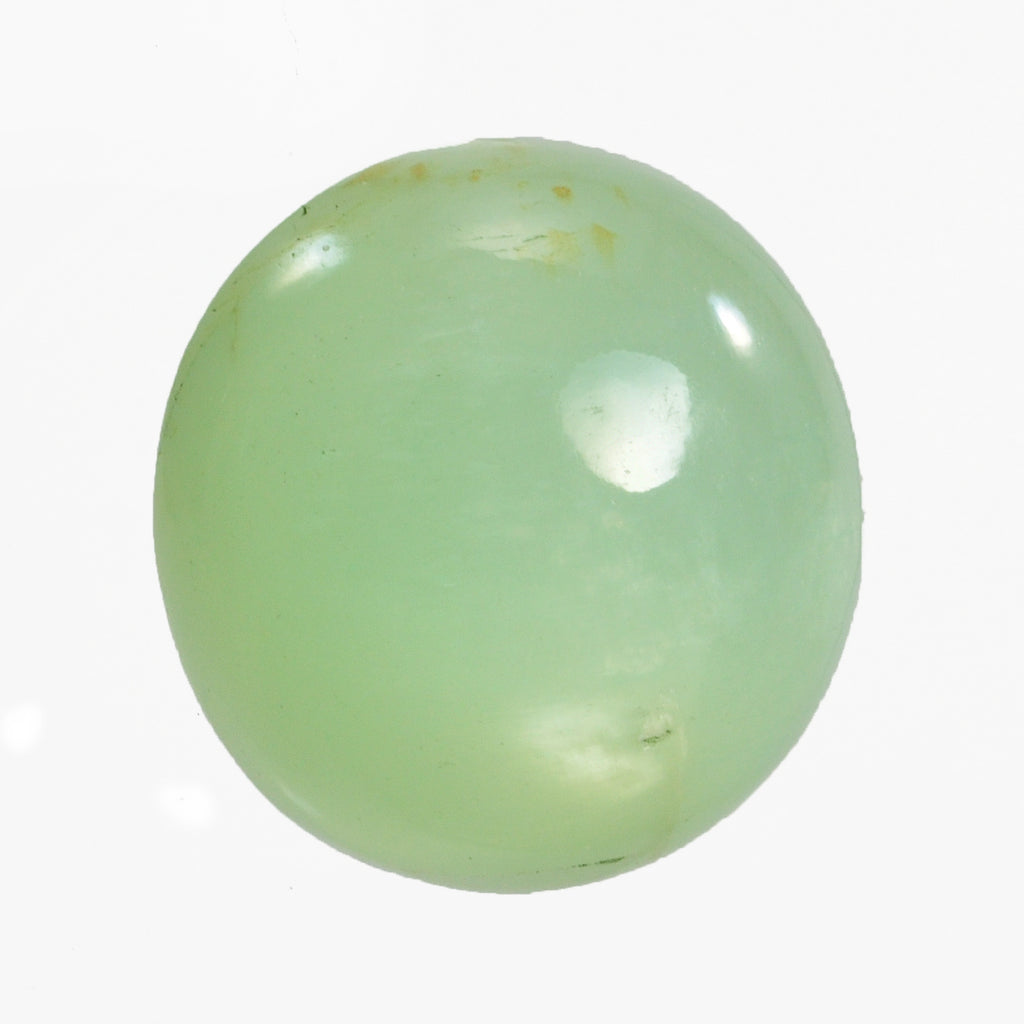 Mint Green Moonstone 43 ct Gemstone Cabochon - India - BBV-075 - Crystalarium