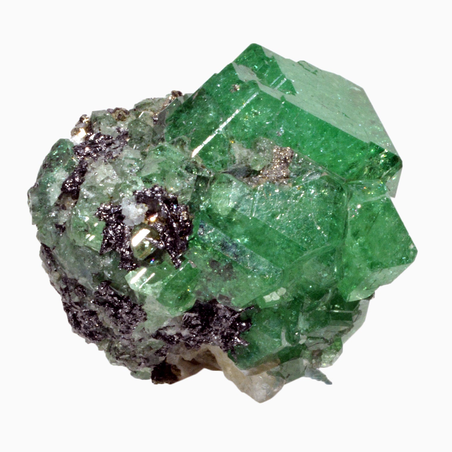 Tsavorite Garnet 47.7 gram 1.59 inch Natural Gem Crystal - Tanzania - EEX-177 - Crystalarium