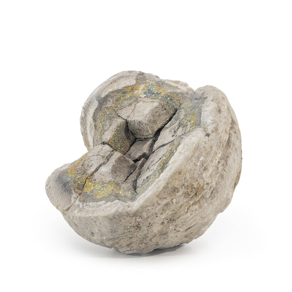 Chalcopyrite Concretion 4 Inch 1.69lb Natural Crystal Specimen - Russia - GGX-240 - Crystalarium