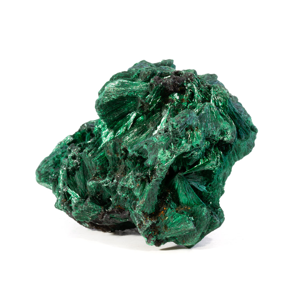 Fibrous Malachite .69lb Natural Crystal Specimen - Congo - HHX-049 - Crystalarium