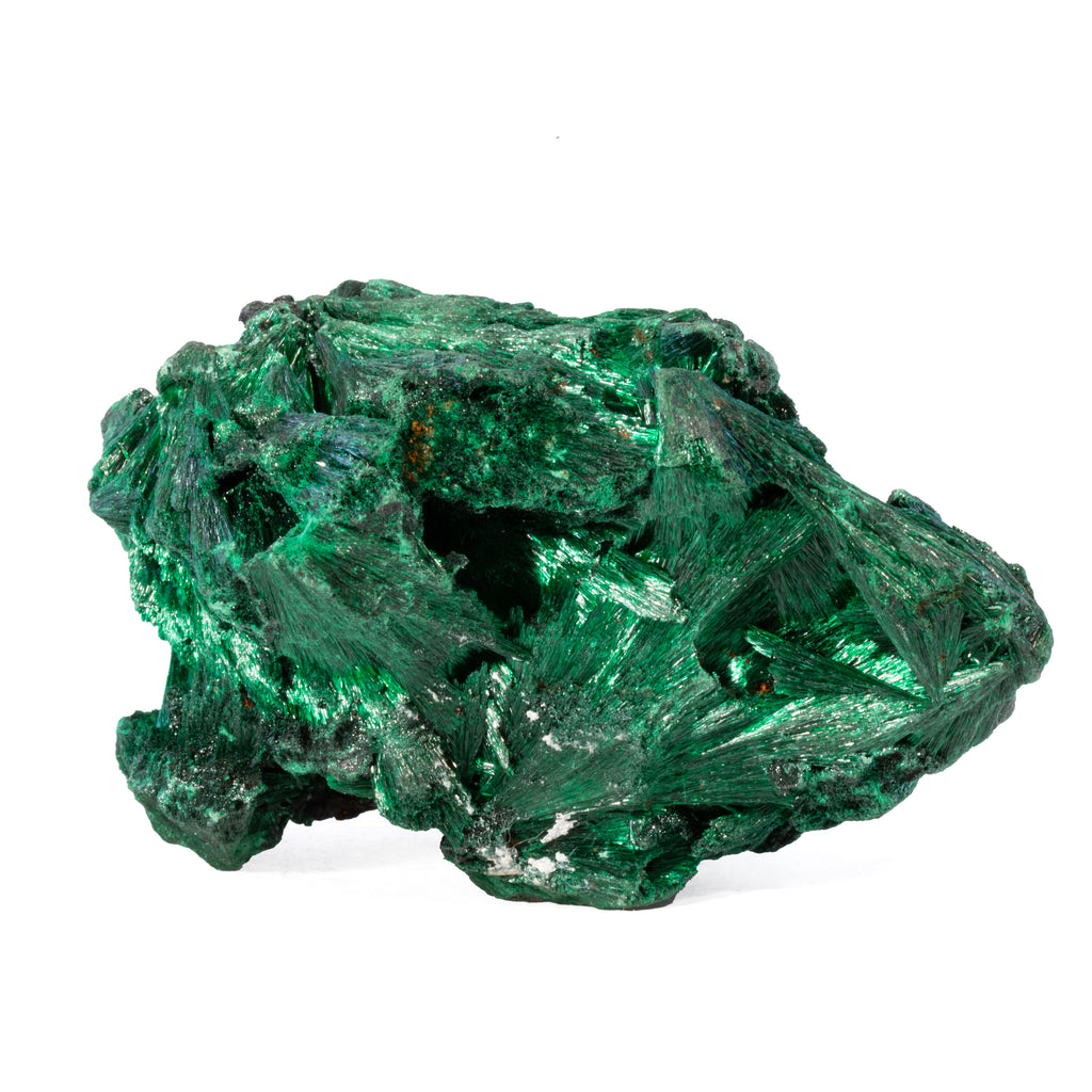 Fibrous Malachite .69lb Natural Crystal Specimen - Congo - HHX-049 - Crystalarium