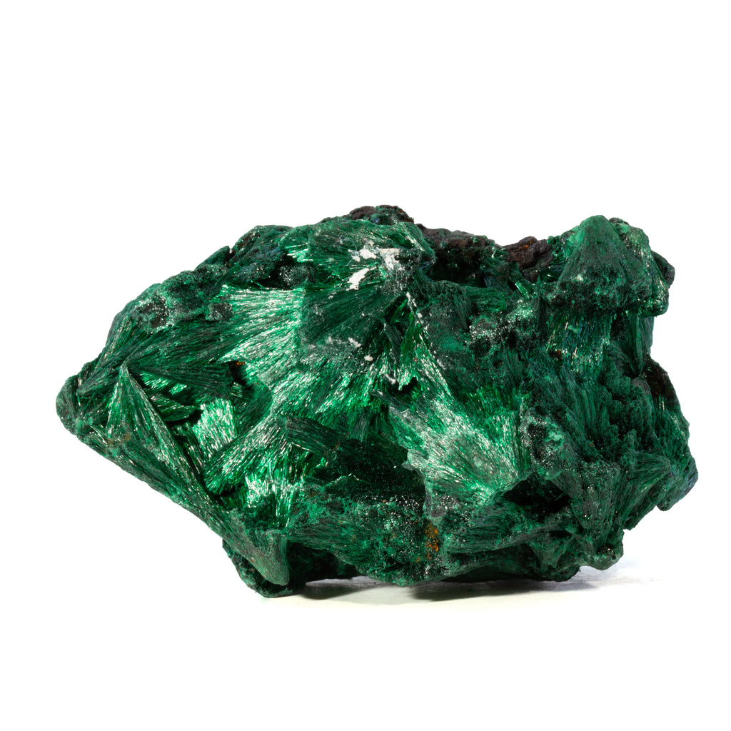 Fibrous Malachite .69lb Natural Crystal Specimen - Congo - HHX-049 - Crystalarium