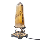 Citrine 15.9 Inch 13.1lb Polished Crystal Point on Custom Light Stand - Brazil - KKH-006 - Crystalarium