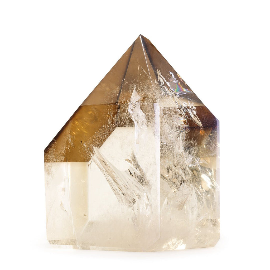 Citrine 6 Inch 5lb Polished Crystal Point - Brazil - KKH-348 - Crystalarium